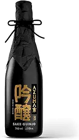 Saque Azuma Kirin Guinjo 740 ml, Amarelado