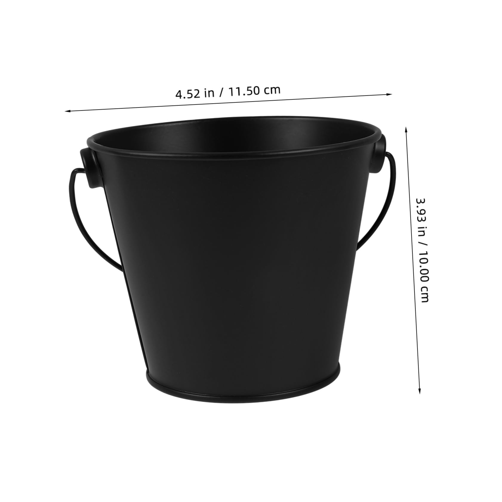 Happyyami Outdoor Grill Bucket Barbecue Grease Bucket Tinplate Grill Drip Barrel for and Grease Collection