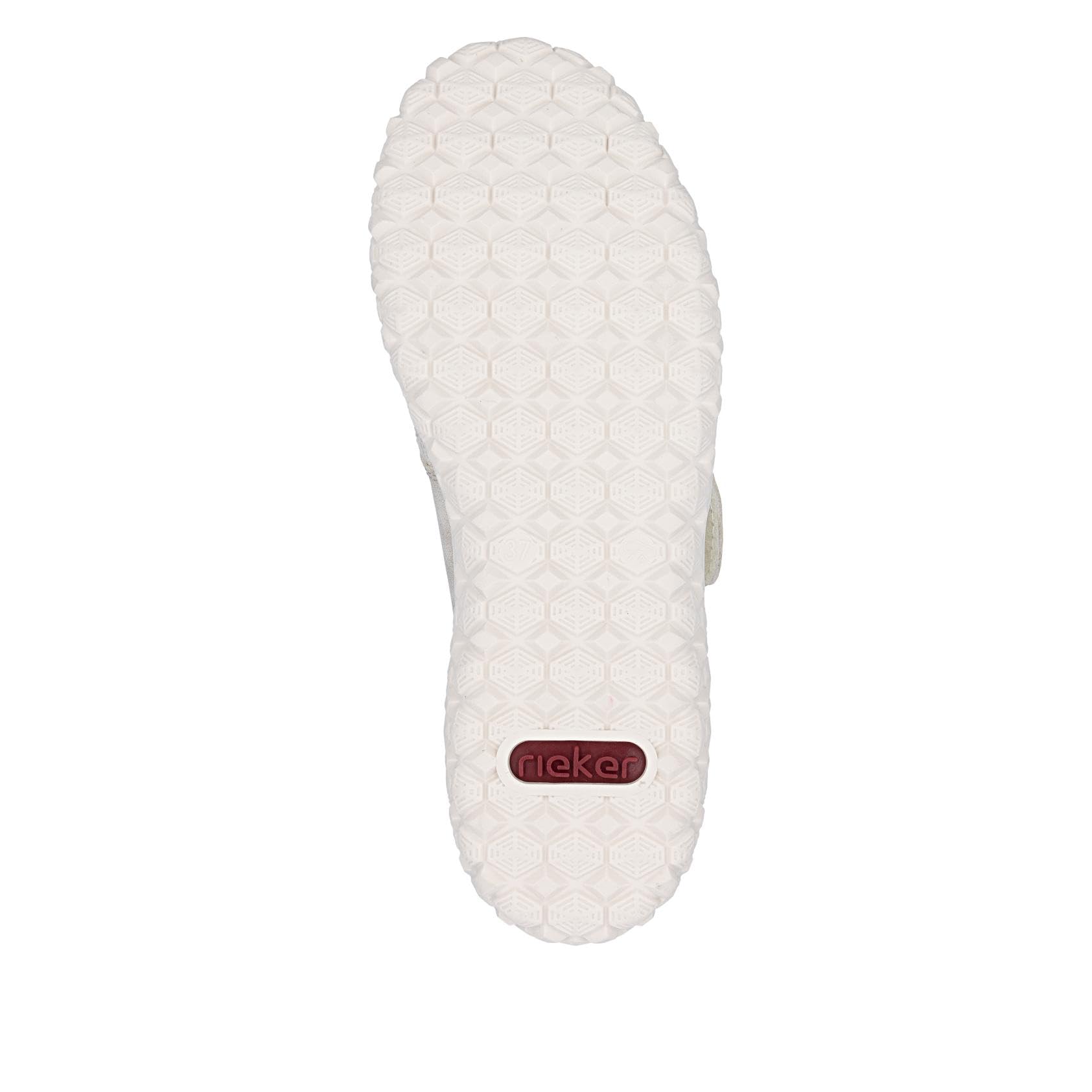 Rieker Halbschuhe Klett Weite H Gold