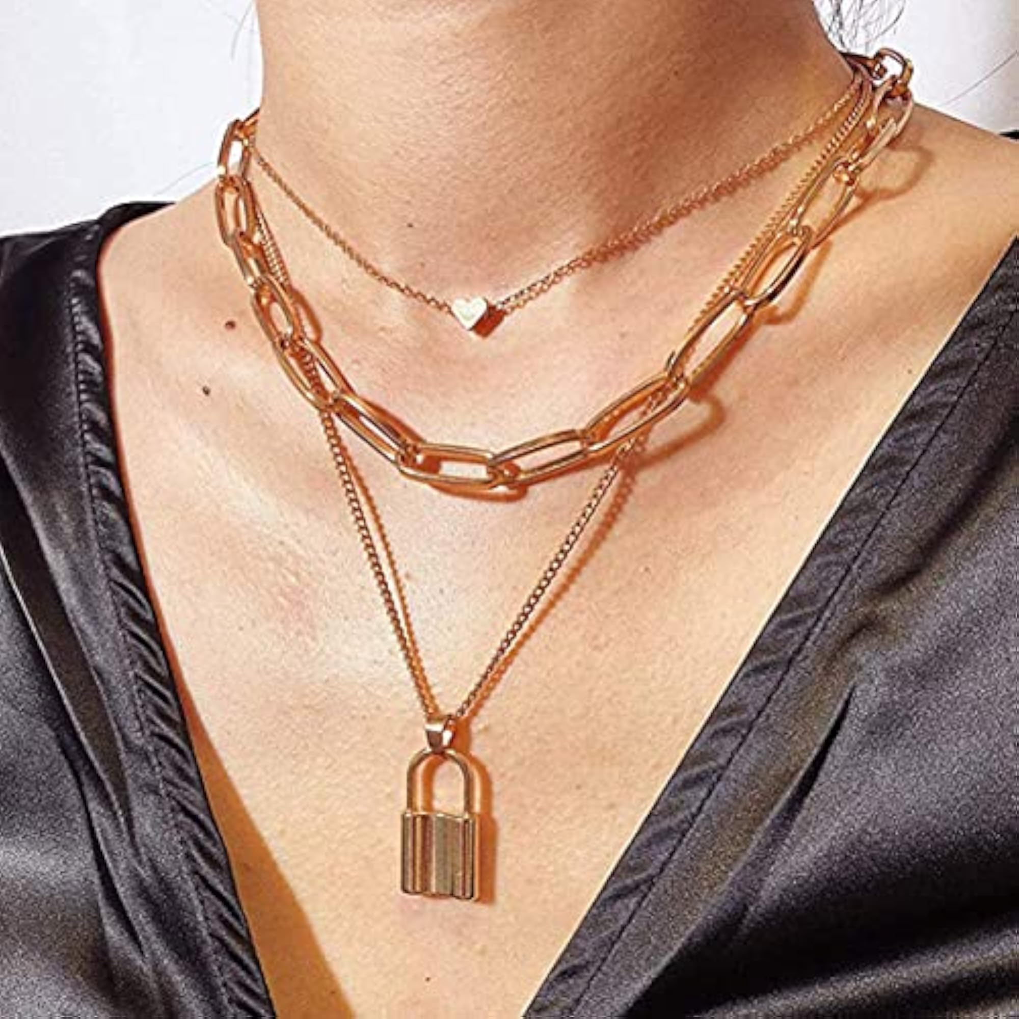 Stylish Combo of Two Necklace Chains (Style 3)