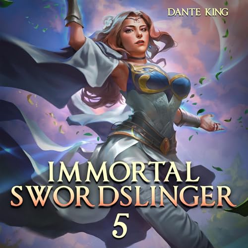 Immortal Swordslinger 5 Audiolivro Por Dante King capa
