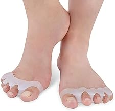 اداة تصحيح ابهام القدم من السيليكون الناعم مكونة قطعتين زوج واحد ادوات العناية بالقدم 1 872356 بدون أسلاك