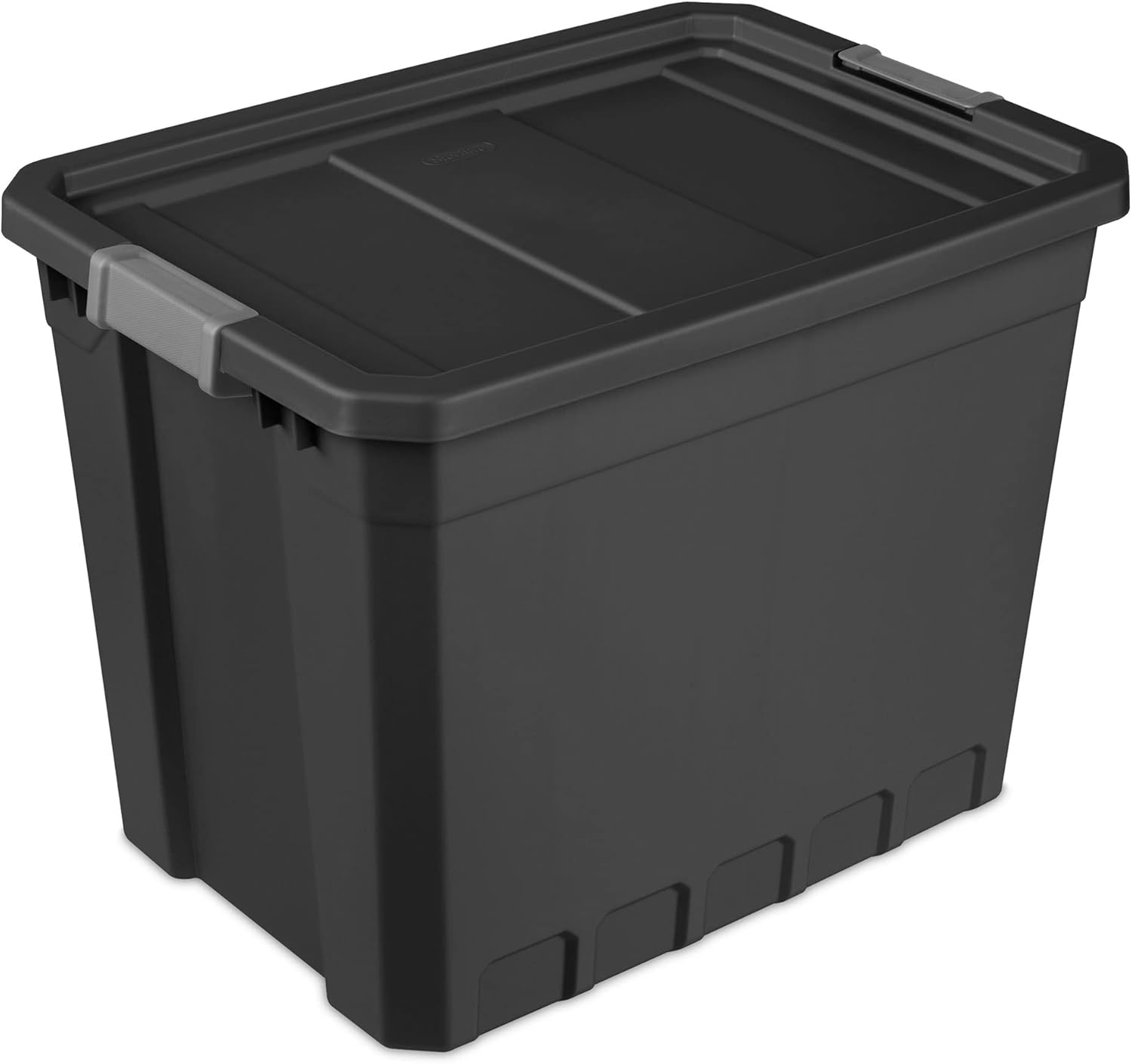 Sterilite 27 Gallon Plastic Stacker Tote, Heavy Duty