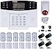 Price comparison product image House Alarm, Discoball GSM Home Alarm System Wireless Auto Dial Intruder Alarm with Remote Controller, PIR Motion Sensor, Door/Window Detector, 1 Year Warranty