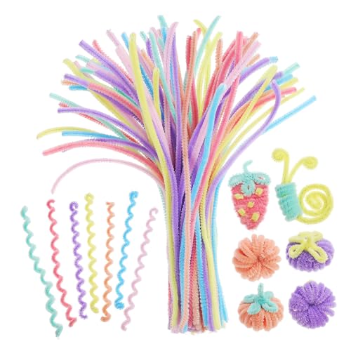 Limpiapipas para manualidades escolares y palitos de chenilla gruesos Veemoon, pack de 300