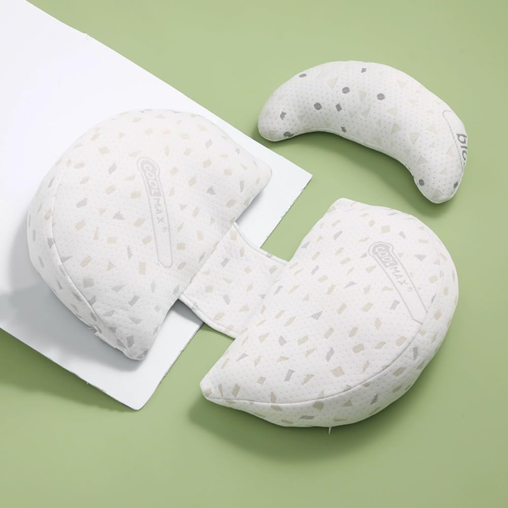 Special for Abdominal Support,Pregnant Women's Lumbar Side Sleep Pillow, Side U-Shaped Lumbar Pillow, Maternity Products (Grey)