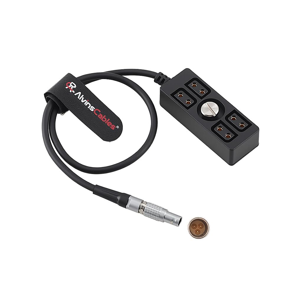 Alvin's Cables rozdzielacz 3-pin do 4 D-Tap 12 V, 40 cm