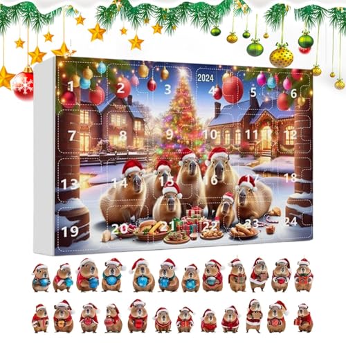 Capybara Christmas Advent-1.55-2.37C` jJ_[ JEg_EfBXvC 24Ԃ̃ANI[igZbg | NX}Xc[fR[V    q l oP[Vp[eB[