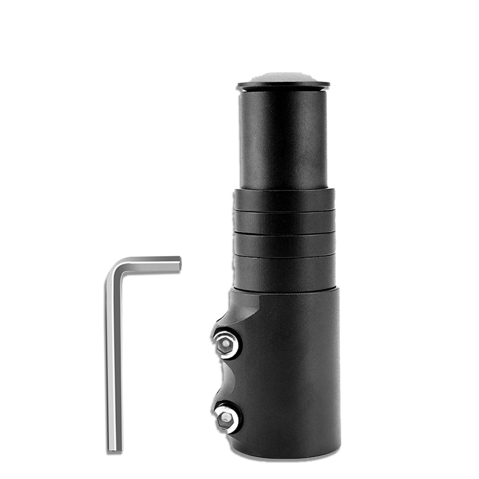Rialzo manubrio per bicicletta, 28,6 mm, per mountain bike, con chiave esagonale, manubrio per mountain bike, bici da corsa, bici da città, e-bike