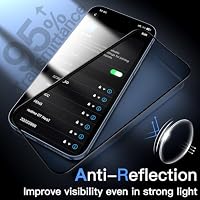JETech Entspiegelte 9H+ Schutzfolie für iPhone 17, 2 Stück – Ansicht 3