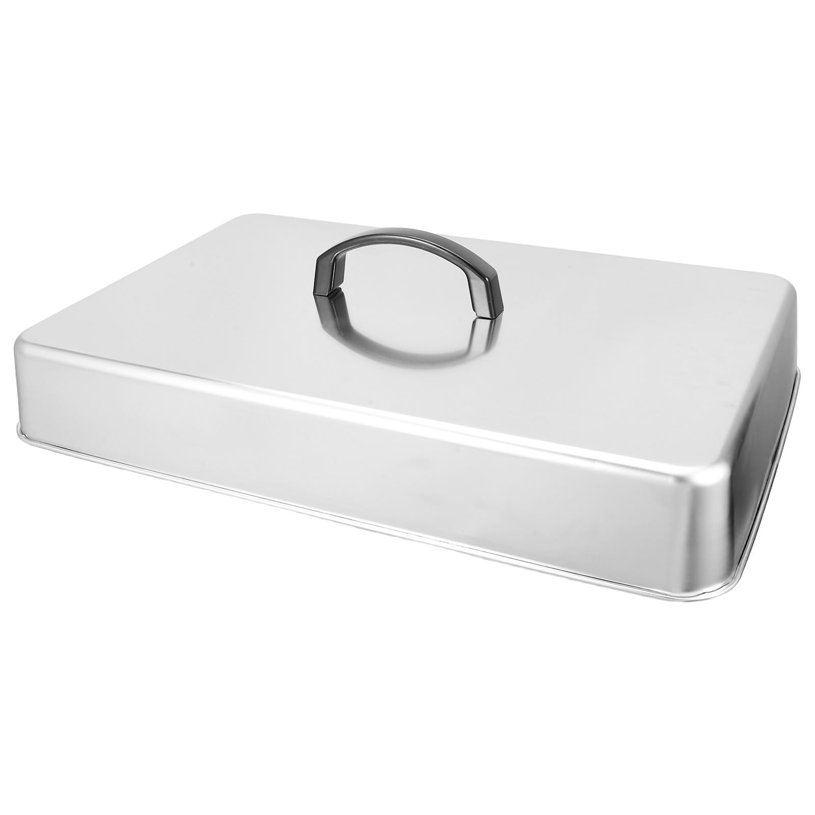 Tapa y Rectangular para Inoxidable Fundir Acero Cocinar Queso