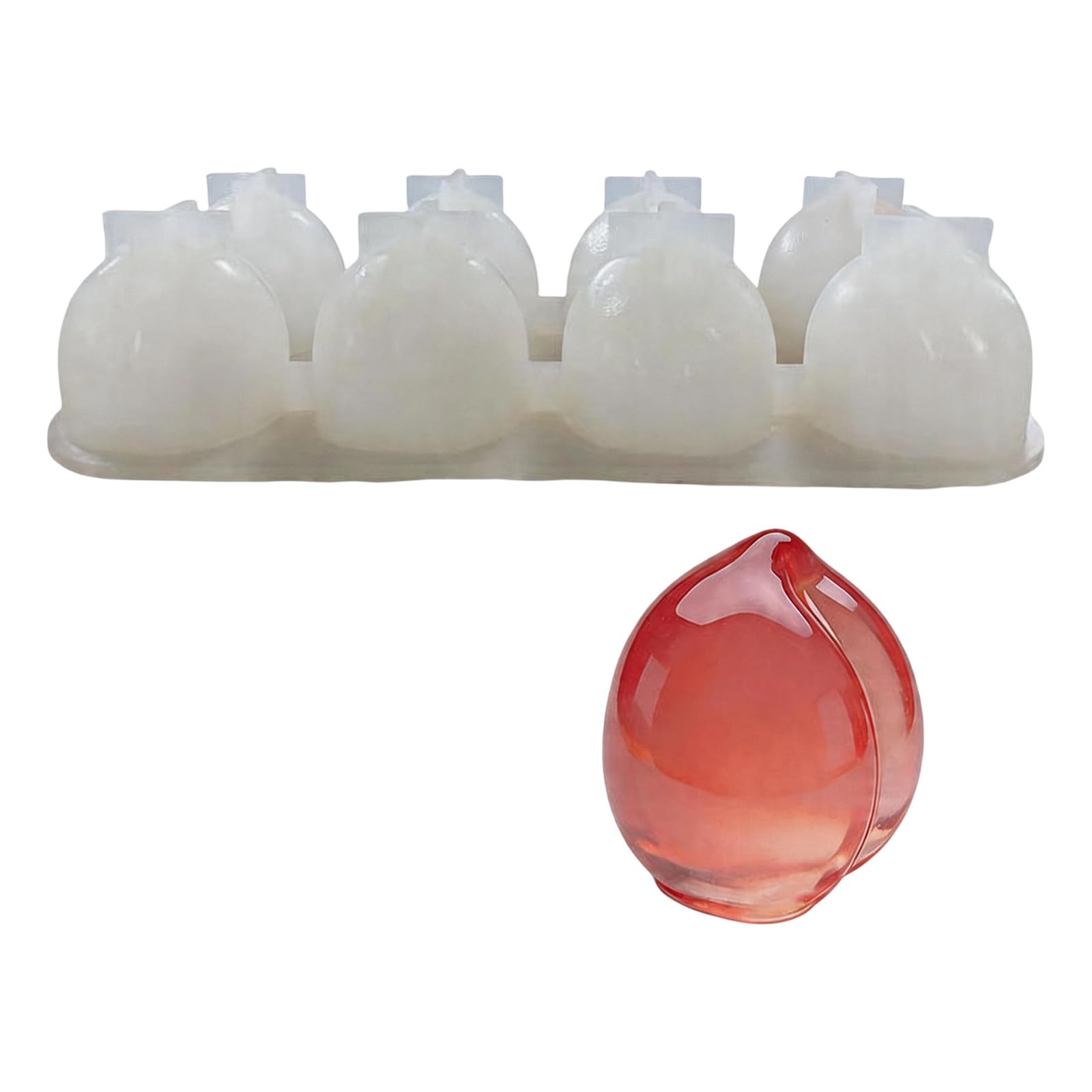 ordinarYone 8 Cavity Silicone Baking for Making Creative and Fun Dessert Cake Jellies and Puddings Making Dessert for Baking