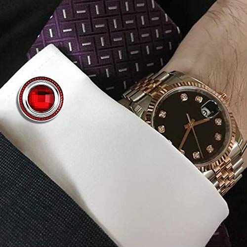 Set de Mancuernillas y Piezas para Camisa de Hombre Plateado miniatura 3