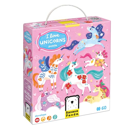 I Love Unicorns Puzzle 4+ Floor Puzzle