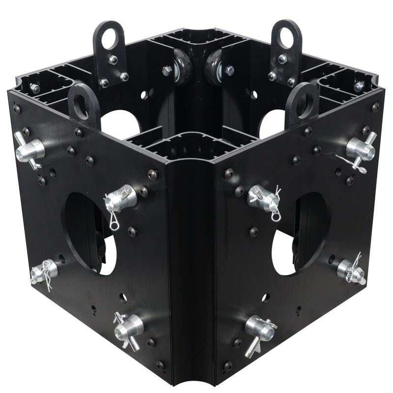 Prox XT-Block-BLK Ground Support Sleeve Block for F34 Truss Systems Black Finish
