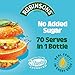 Robinsons Double Strength Orange & Pineapple Fruit Squash No Added Sugar 1750ml (Pack of 3)