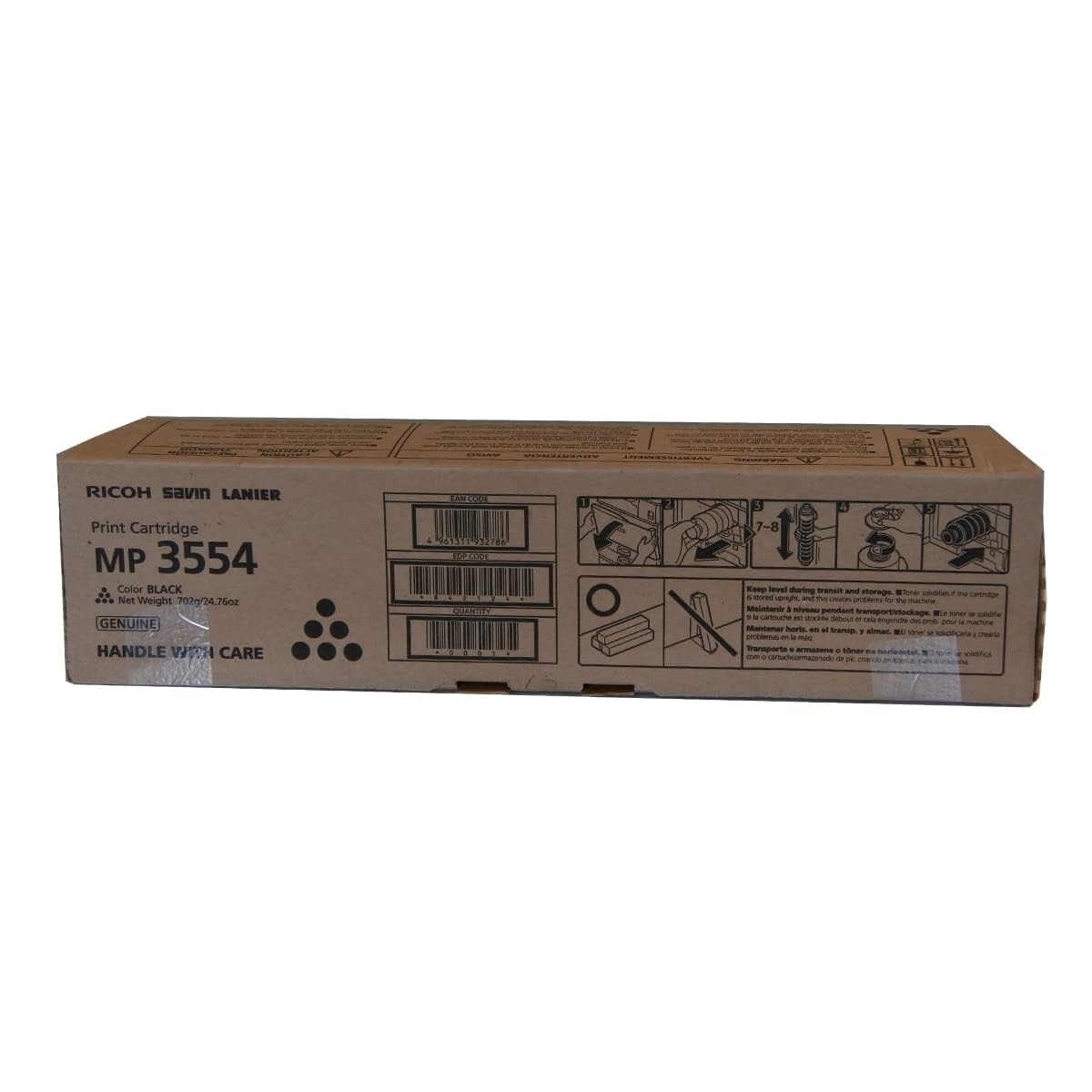 Ricoh MP 3554 24000páginas Negro - Tóner para impresoras láser (24000 páginas, Negro)