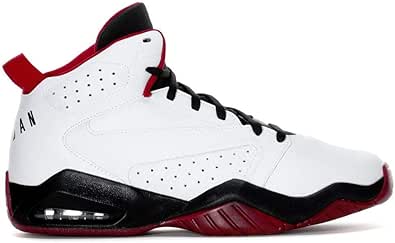 Jordan AR4430-106: Zapatillas de baloncesto para hombre, color blanco y negro y rojo, 9 D (M) US 