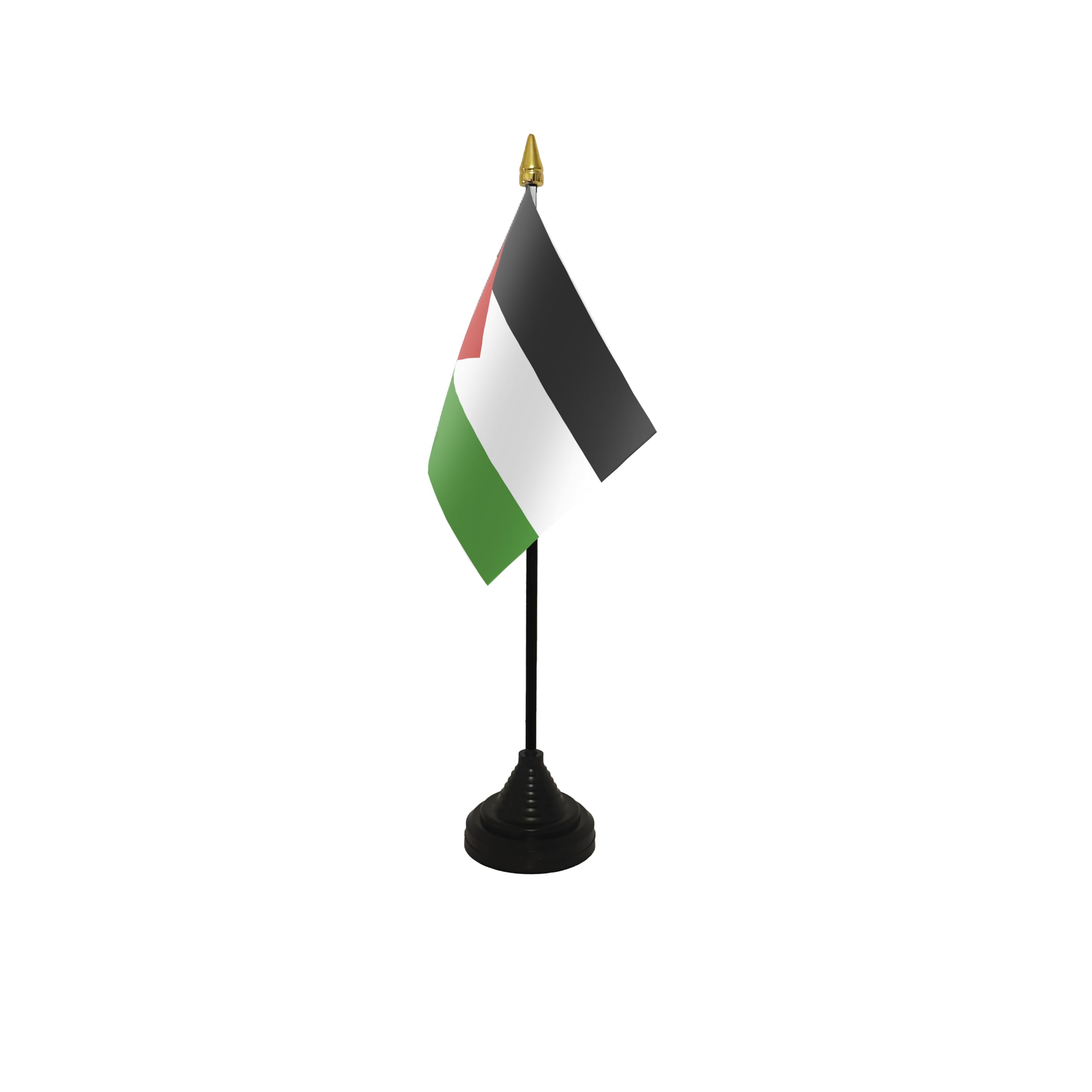 Flagtex Palestine Small Table Flag With Black Base
