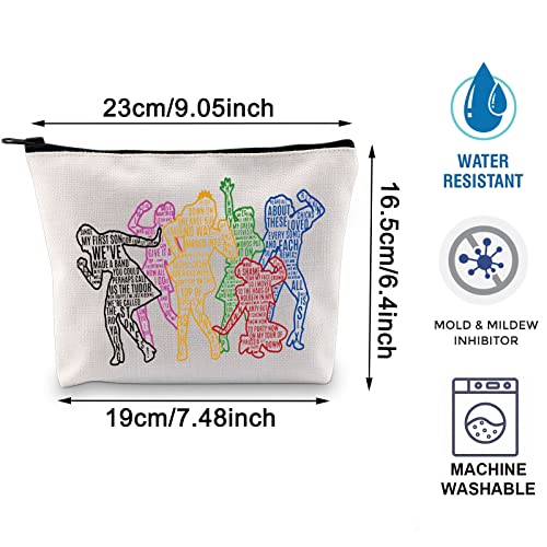Six The Musical Inspired Gift Musical Merch Six Queens Makeup Bag Musical Theater Lover Gift Broadway Musical Merchandise (British History .) - Image 3