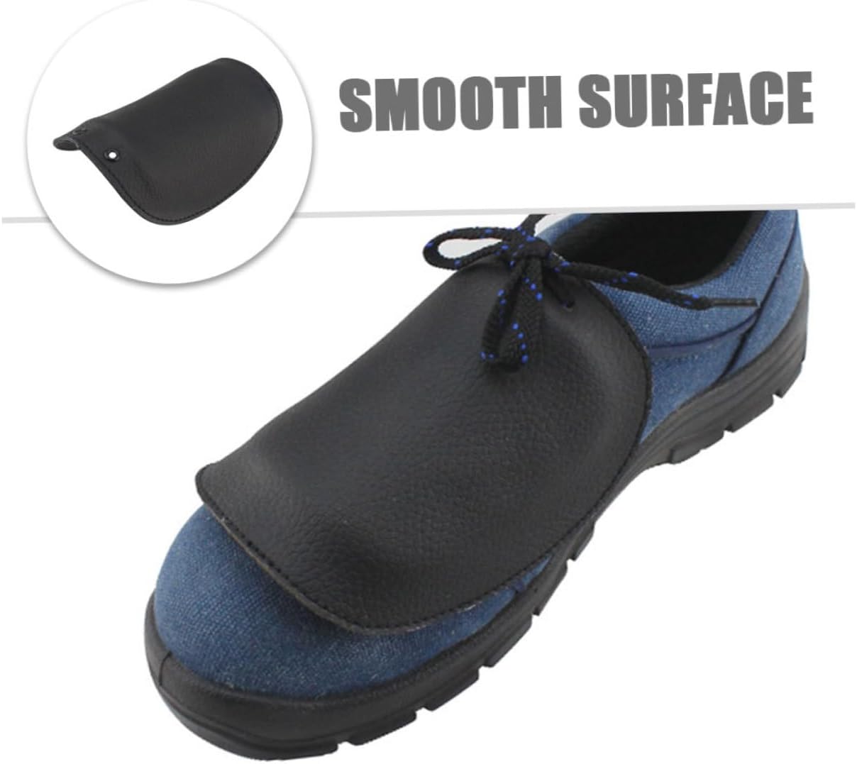 2pairs Protective Shoe Covers for Outdoor Work Easy to Install Safety Footwear Protectors Impact- and Workshops and Construction Sites