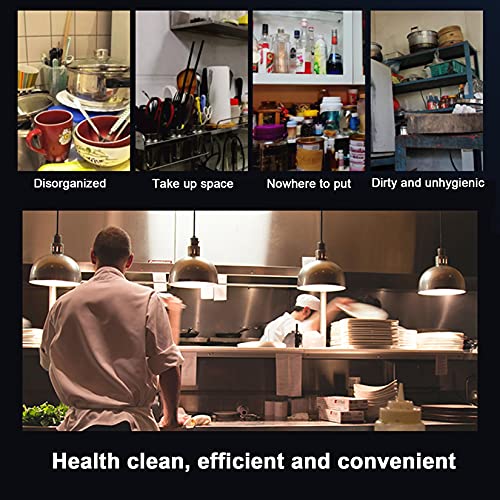 WYJJ Küchen-Catering-Tisch, handelsübliche Edelstahl-Tische, Küchenvorbereitungs-Werkbank in Lebensmittelqualität mit… – Bild 5