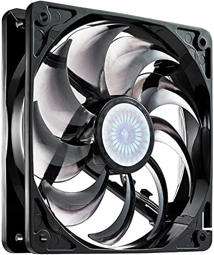 Cooler Master SickleFlow 120 - Sleeve Bearing 120mm Silent Fan for Computer Cases, CPU Coolers, and Radiators (Smoke Color)