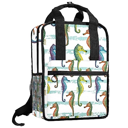 Sac à dos rayé confortable pour soulager les épaules des garçons et filles actifs