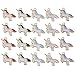 iloveDIYbeads 50pcs Gold Plated Cute Enamel Unicorn Charm Pendant for DIY Jewelry Making Necklace Bracelet Earring DIY Jewelry Accessories Charms M158