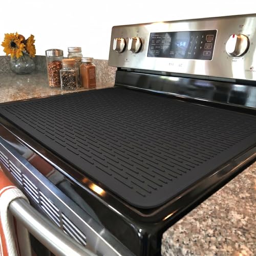 YUHFERA Stove Top Cover for Electric Stove - Silicone...