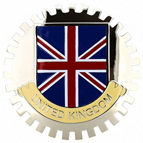 FLAG OF UNITED KINGDOM-CAR GRILLE EMBLEM BADGES