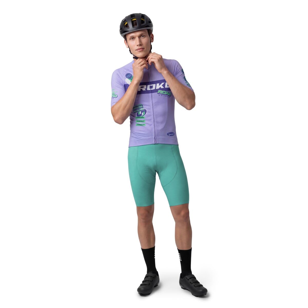 SIROKO Maillot Ciclismo Mesh Manga Corta M8 NRC Purple Morado
