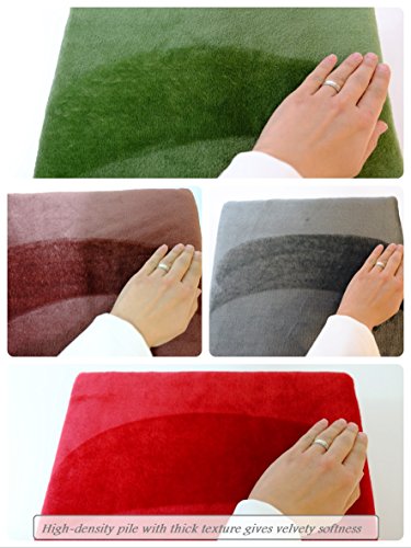 Chiara Rose Super Soft Throw Blanket Flannel Fleece Cozy Plush Velvet Faux Fur Fluffy Lightweight Solid Smoke #TOP5