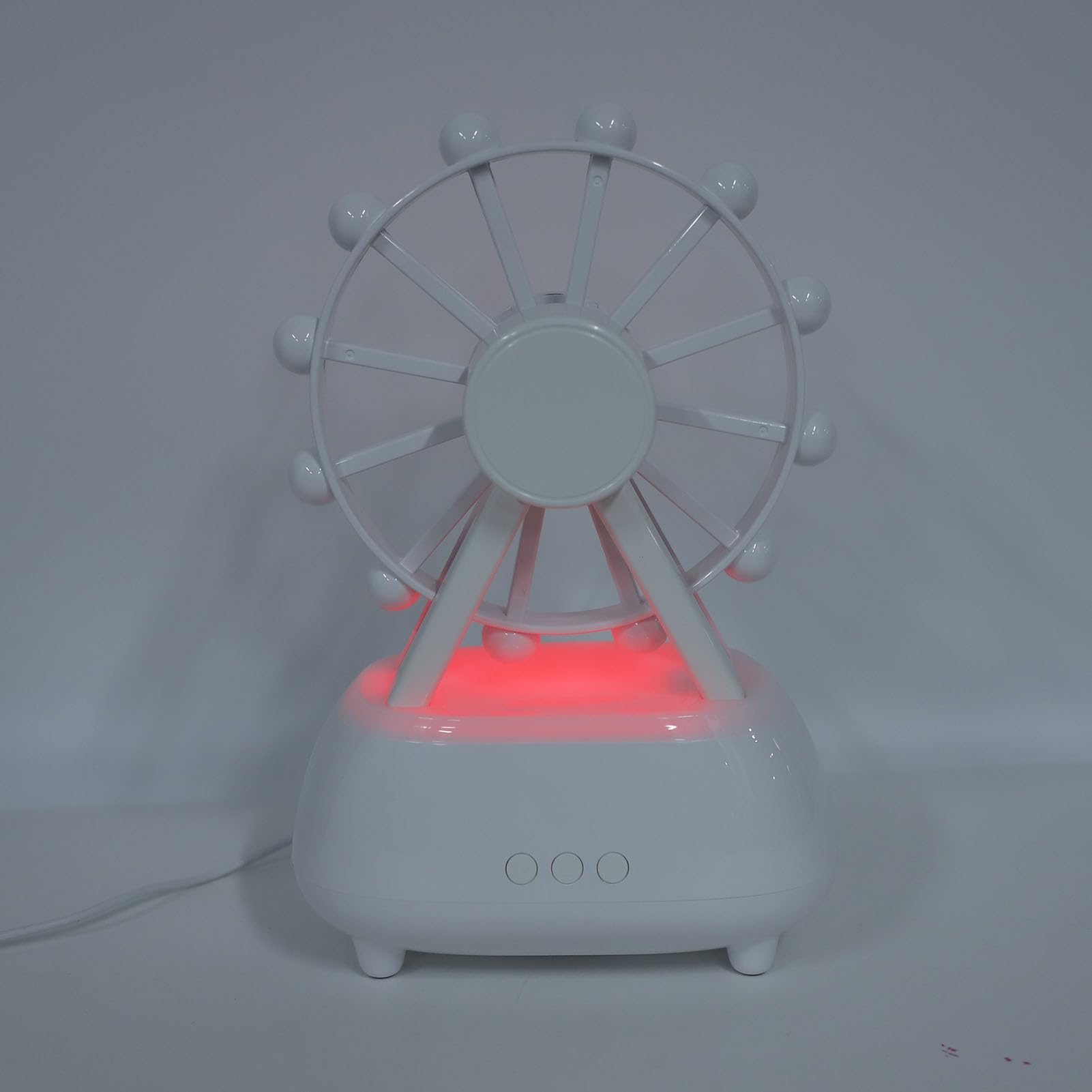 Generic Umidificatore D'aria Altoparlante Bluetooth Diffusore Multifunzionale di Olio Essenziale con Nebbia Fredda per la Camera da Letto di Casa Materiale ABS 300 Ml