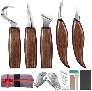 Wood Carving Tools Set, Hook Carving Knife, Detail Wood Knife, Whittling Knife, Oblique