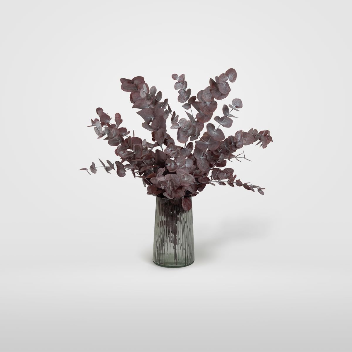 BLAINE - Fiori Secchi Decorativi Eucalipto Granata Medio 80 cm