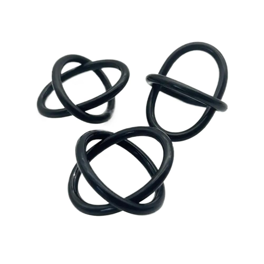 Guarnizione di tenuta in gomma nitrilica NBR O-ring CS 3,1 mm diametro esterno da 9 mm a 30 mm Sostituzione da 20 pezzi