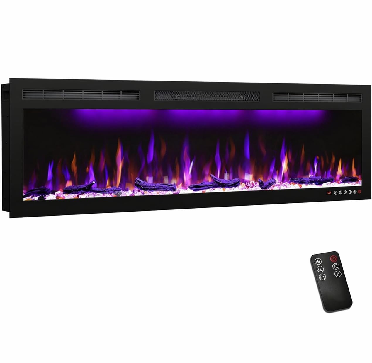 Mystflame 50 Ultra-Slim Electric Fireplace