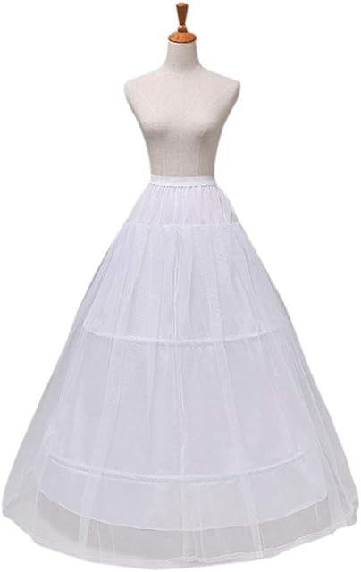 JERKKY Petticoat 1 Piece 2 Hoops 1-layer Yarn Skirt Bride Bridal Wedding Dress Support Petticoat Women Costume Skirts Lining Liner