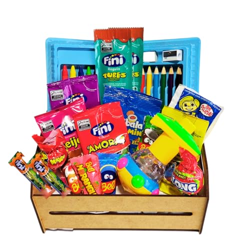 Presente Dia Das Crianças Cesta Divertida Mimos e Doces Fini (Menino)