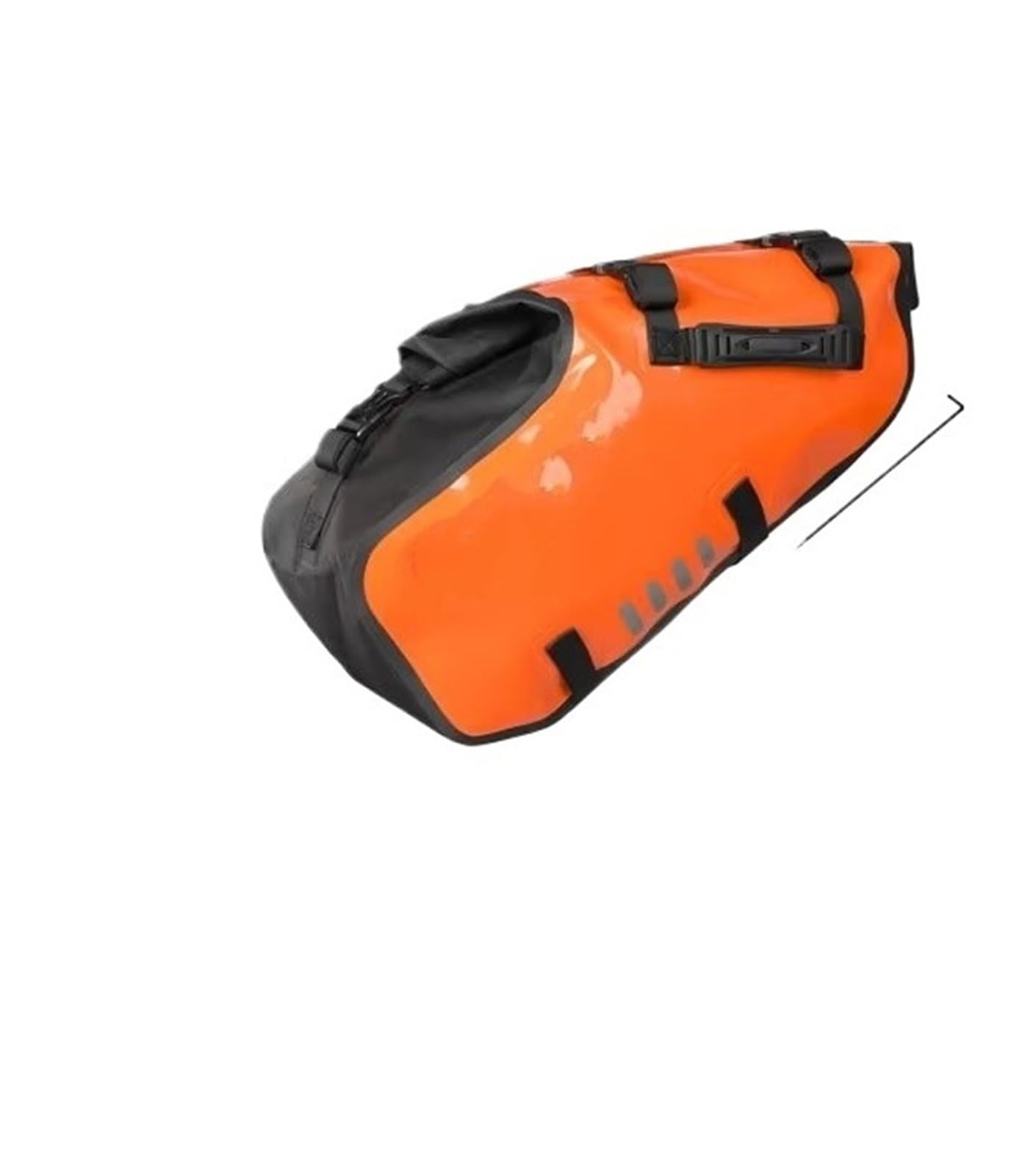 Moto Sacoche Selle Sacoches De Moto Étanches Grande Capacité 18 L 28 48 Lot 2 Universelles Pour Selle