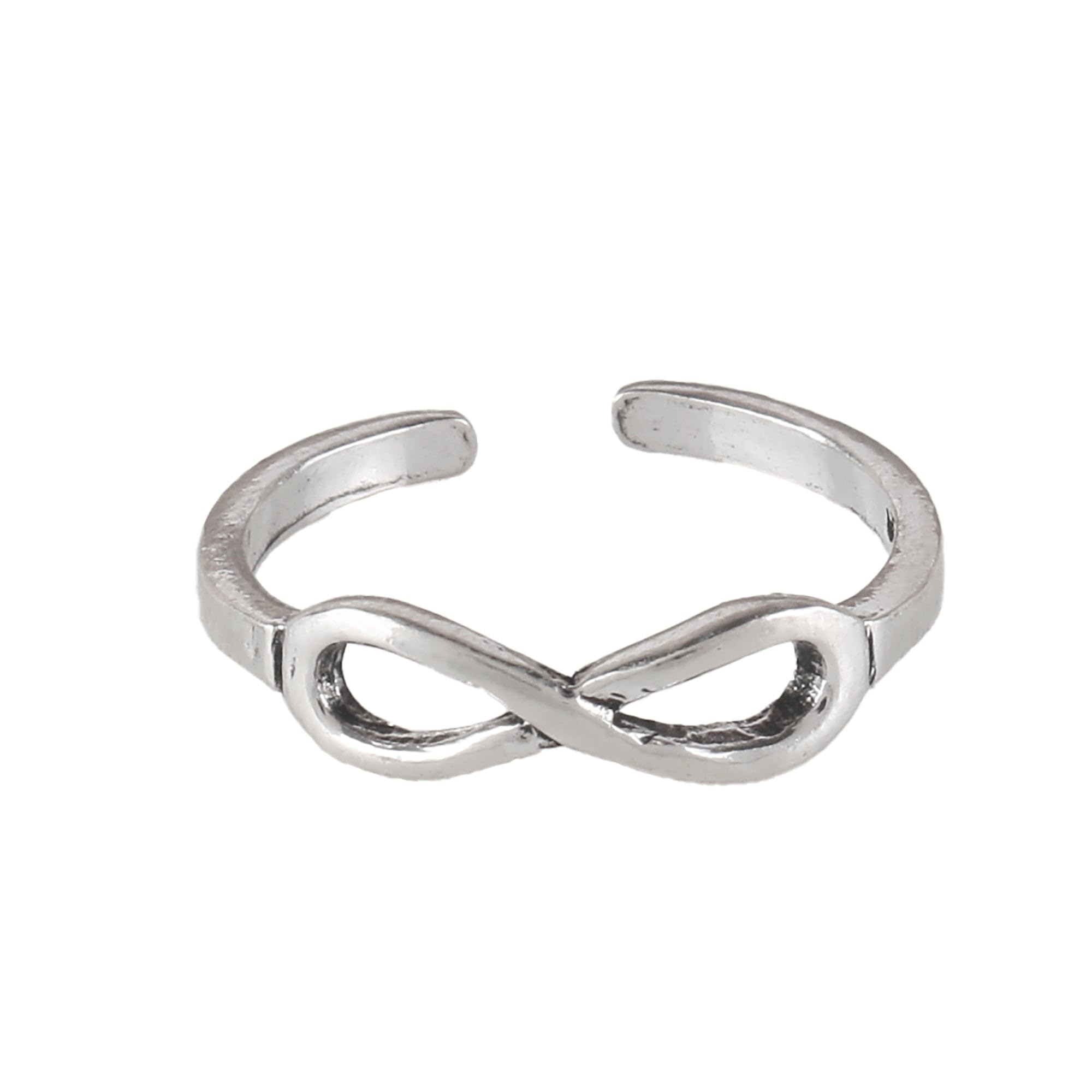 fusionari 925 Sterling Silver Toe Ring – Adjustable Handmade Jewelry for Women-picture-21