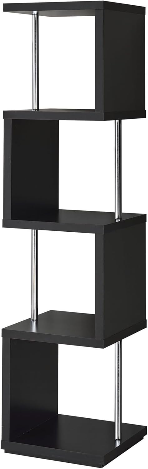 Benzara Book Case, One Size, Black