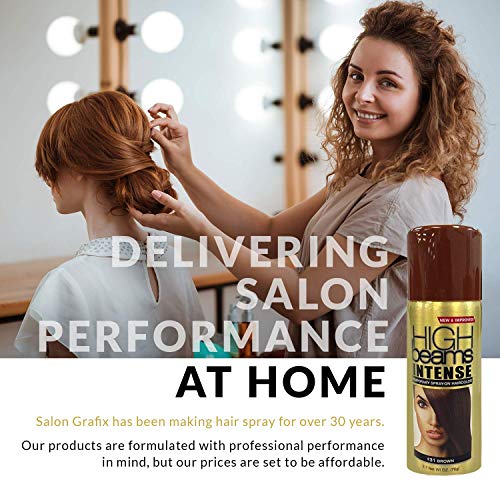 Salon Grafix High Beams Intense Temporary Spray - Brown for Unisex - 2.7 oz Hair Color - Image 6