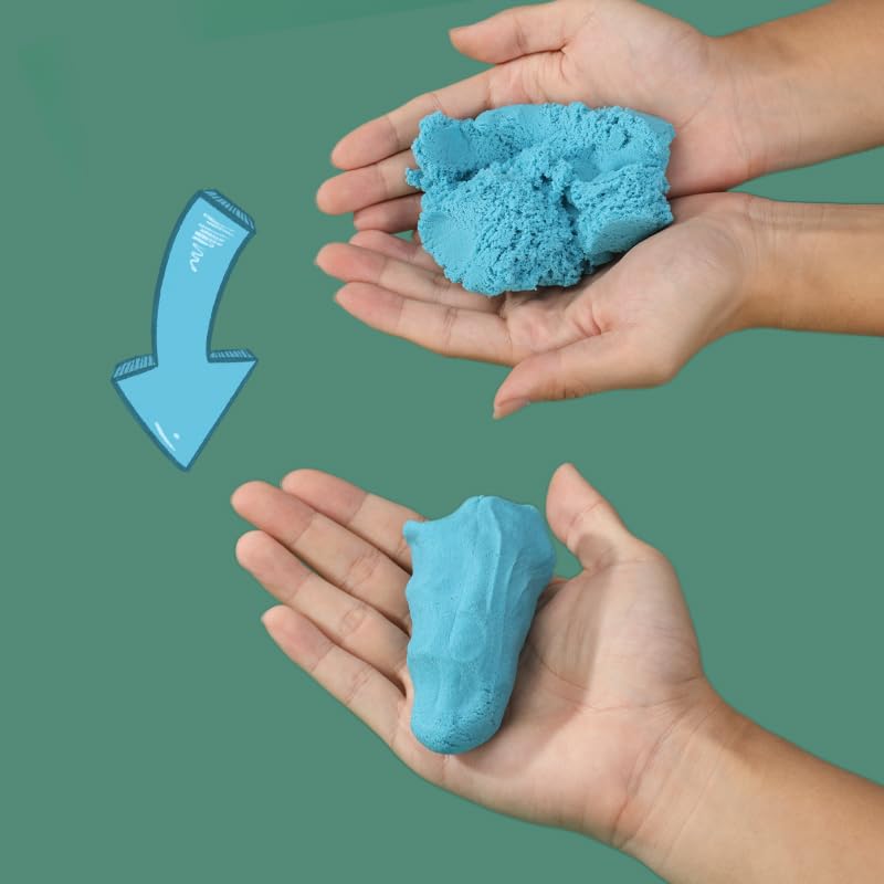 Image of Insects and Reptiles Putty Explorers Educational Sensory Kit Wooden Play Box Bugs Snakes Science Life Moldable Sand Kit STEM Educational Toys Science Teacher Classroom Gifts Lizards Volcano Easter