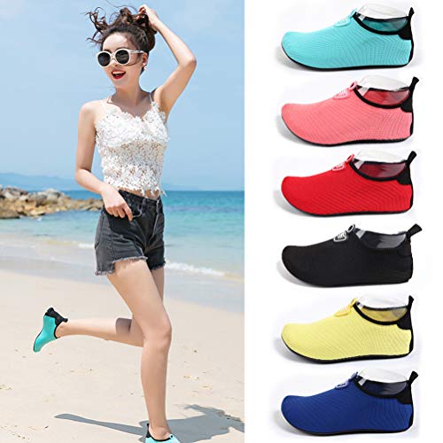 Sapatos de praia PretyzOOM para uso ao ar livre, natação, mergulho, surfe, exercícios para homens e