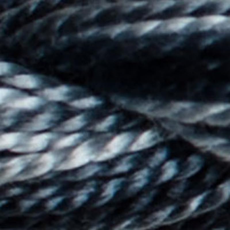 Hilo Algodón Perlado DMC 115 Variegado Gris Acero Tamaño 5 miniatura 2