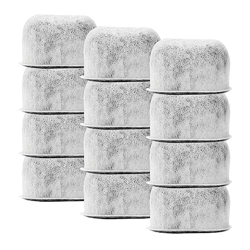 12-Pack Replacement Charcoal Water Filters for Braun Coffee Makers - Fits All Braun...
