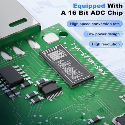 Image of USB Tester Power Meter, 16-bit ADC USB Bidirectional Tester Support 6.5A High Current Tester Real Time Charging Power Test for Charger, Various Data Cables, Power Bank, Charging Detection