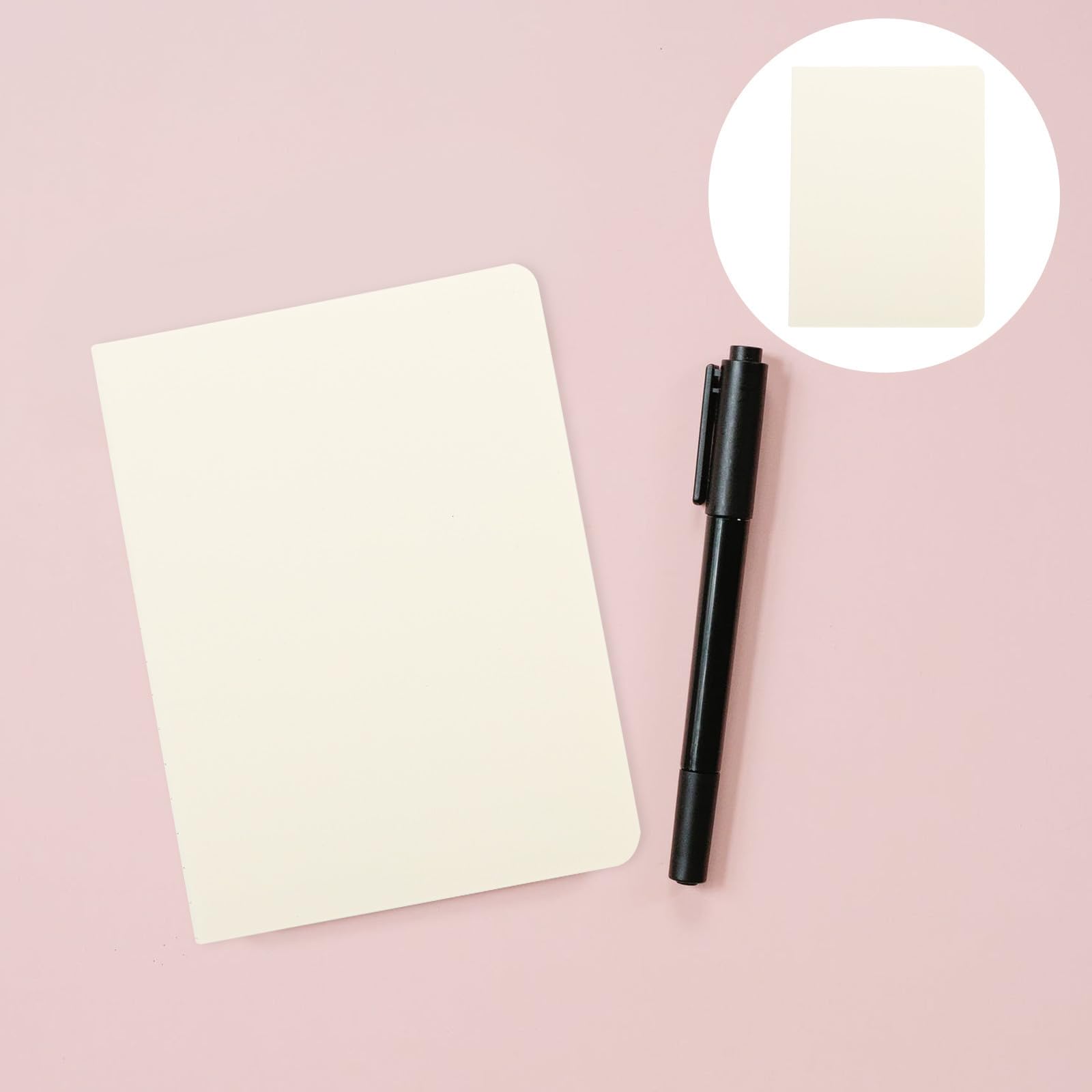 24 Pezzi Quaderno da Disegno per Studenti Copertina Rigida Bianca